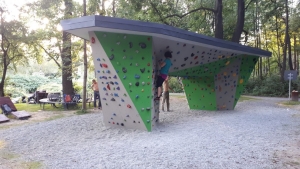 2020.08.28 Wspinaczka na "plaży miejskiej"