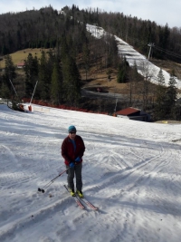 2018.04.04 P12W - kierunek Małe Skrzyczne /narty/