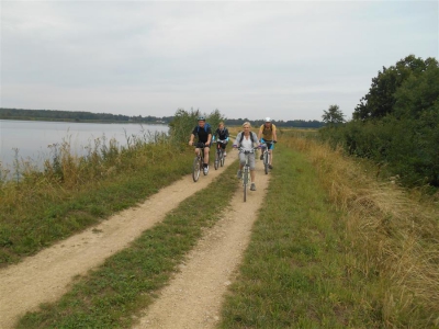 2015.08.02 Rower - trasa z Goczałkowic nad Zaporę i powr&oacute;t