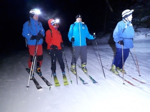 2024.01.20 Puchar 12 Wzniesień - Skrzyczne od gondoli