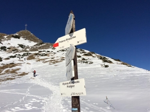 2017.01.29 Przełęcz Kondracka na nartach