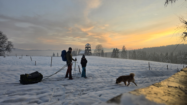 2025.11. 29-30 Orawa. Inauguracyjny, rekreacyjny biwak zimowy.