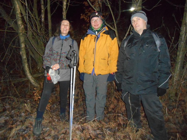 2015.12.30 Zwiedzanie Niemieckich umocnień linii b2 w Beskidzie Małym na Przyszopie 601 nad Tresną
