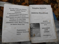 2013.11.11 Mysiorowa Jama w Zag&oacute;rzu K.Bmk-03.01 i Jaskinia Lisia K.Bm-03.02