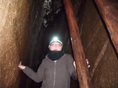 2013.01.20 Jaskinia Malinowska K.Bs-03.31 - akcja narciarska na Malinowską Skałę