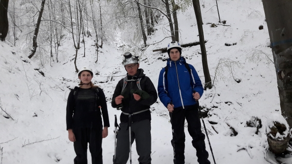 2017.04.19 Żleb Beskidzki - Suchy Potok na stokach Czantorii 