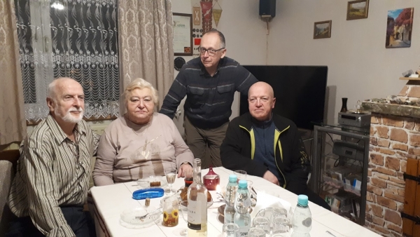 2023.02.02 Wizyta przyjaźni u Weterana Stefana Mizery w Żywcu