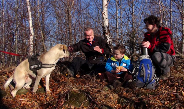 2014.01.06 Przez Liszkę na Zebrzydkę 579 m n.p.m.