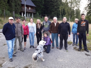 2017.09.08 Zwiedzanie miejsca wypoczynku  w Międzybrodziu Bialskim hitlerowc&oacute;w z Niemieckiego Nazistowskiego Obozu Koncentracyjnego z Oświęcimia