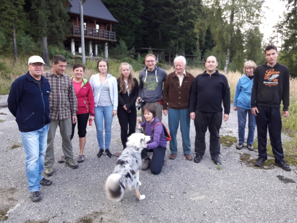 2017.09.08 Zwiedzanie miejsca wypoczynku  w Międzybrodziu Bialskim hitlerowc&oacute;w z Niemieckiego Nazistowskiego Obozu Koncentracyjnego z Oświęcimia