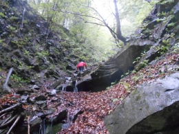2014.05.14 Pokonanie Potoku Suchego w całości od dołu - Stoki Czantorii