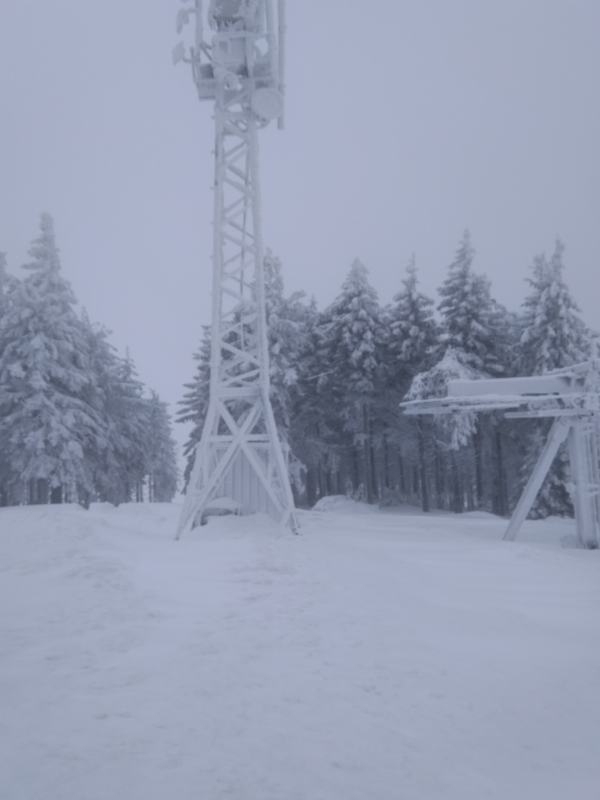 2021.01.26 P12W - Małe Skrzyczne od gondoli