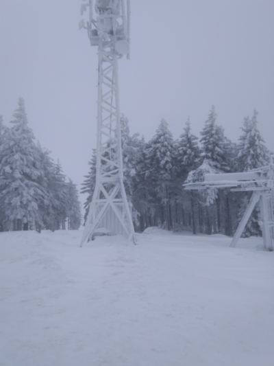 2021.01.26 P12W - Małe Skrzyczne od gondoli