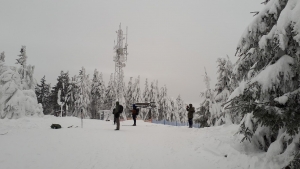 2023.12.09 Małe Skrzyczne -  akcja narciarska w ramach Pucharu 12 Wzniesień.